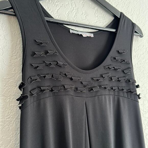 Sun Light Paris Elisa Black Bubble Hem Dress Whimsygoth Artsy Pockets Grunge - Picture 2 of 9